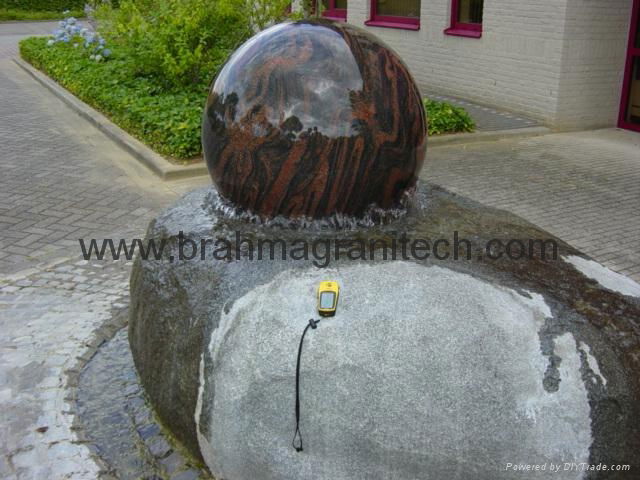 granite fountain ball