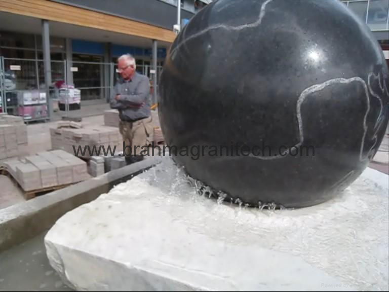 marble ball fountain