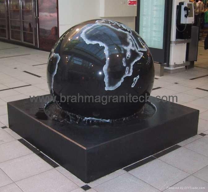 Black Granite balls 3