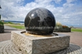 Water revolving globe fountain,marble globe fountain