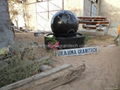 Pond ball sphere globe fountain,granite spheres