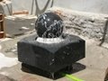 granite spinning ball fountains,floating ball fountains  5