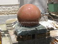 Rolling sphere fountain,Rolling sphere water features 5