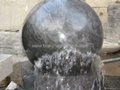 fountain spheres,rolling sphere fountains,sphere water fountains