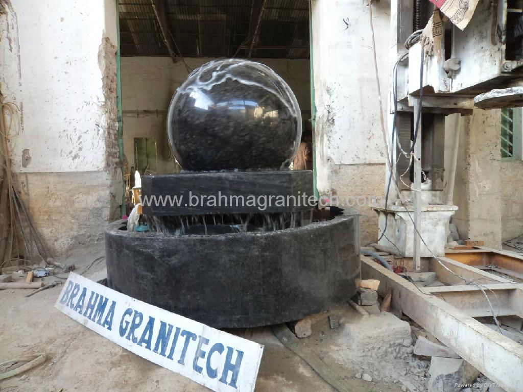 sphere water feature