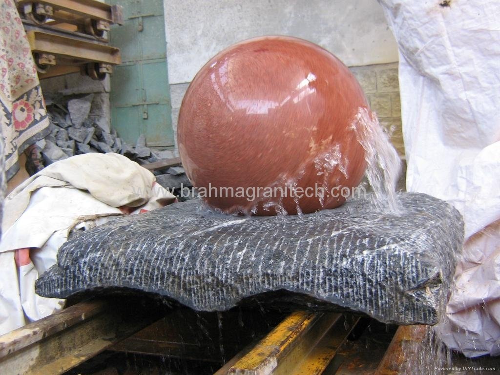 large stone ball