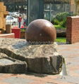 stone ball fountain