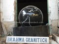 floating granite globe, floating marble globe, Rotating stone globe, Fountain   5