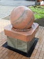 Sandstone ball water feature,sphere water features 4