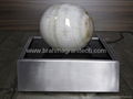 Sandstone ball water feature,sphere water features 5