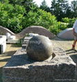 STONE GLOBE FOUNTAIN,GRANITE GLOBE FOUNTAIN 2