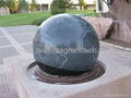 stone ball water Fountain for garden,sphere water fountain