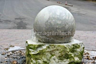 Floating stone spheres ,Floating granite ball,granite globe 2