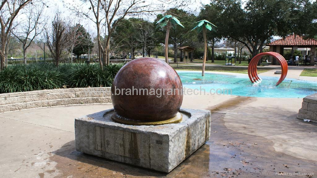 rolling ball fountain suppliers, Water Ball Fountain, Water Feature ball 3