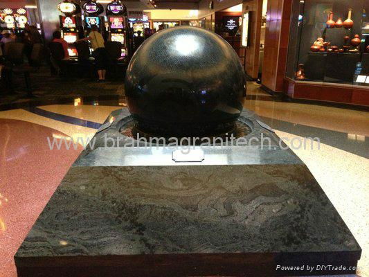 sphere water fountain,sphere water features,globe water features 3