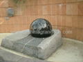 NATURAL STONE BALL SUPPLIER, Stone sphere fountain, Globe Fountain