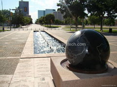 ROLLING BALL FOUNTAINS