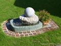 Stone Sphere for Garden,garden ball water feature 2