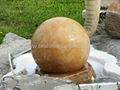  STONE BALL on ROCK BASE