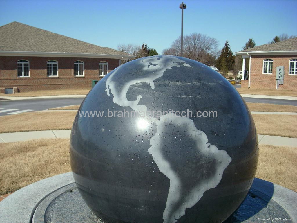 fountain sellers, Sphere Stones, Ball Water Feature, Garden Sphere