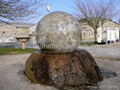 ROCK FOUNTAIN SPHERE,rock fountain,rock water feature