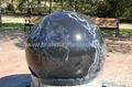 marble ball water feature sphere fountains Granit Kugelbrunnen