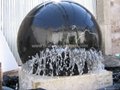 Black Galaxy Granite floating Sphere fountain 4