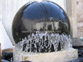 Black Galaxy Granite floating Sphere fountain
