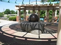 black ball fountain,black stone ball fountain,black granite fountain 5