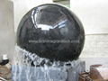 turning ball fountains,sphere water fountain