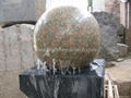 water walking ball,garden water feature,granite stone ball 