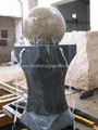 water walking ball,garden water feature,granite stone ball 