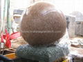 water walking ball,garden water feature,granite stone ball 