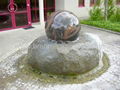  fontana del globo,granite spheres