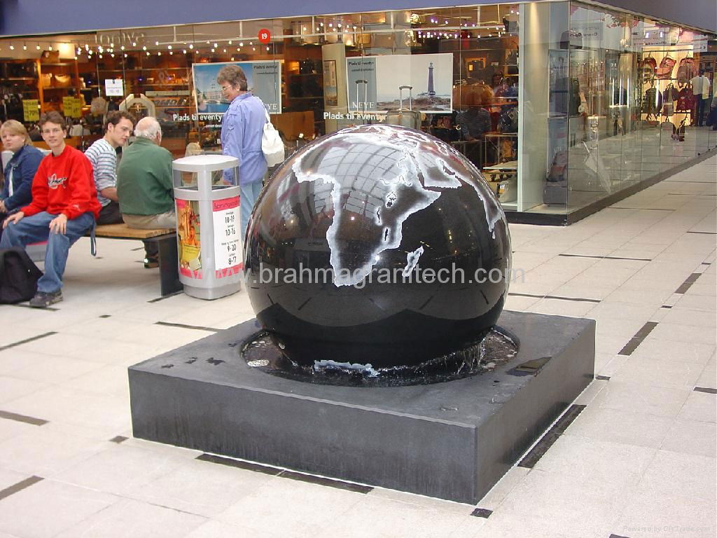 marble ball fountain