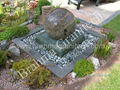 sandstone ball fountains,sandstone water feature