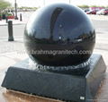 slate stone ball fountain ,Granite water feature,stone water feature 5