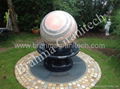 rotating ball water feature