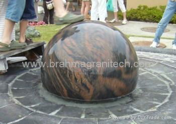 water globe,spinning globe,granite spheres,garden water feature 3