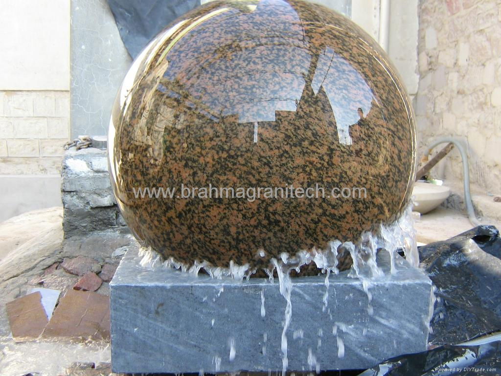 garden sphere fountain,garden ball fountain,garden fountain balls 2