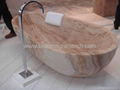 marble bathtub