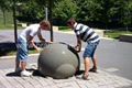 Garden ball fountains 2