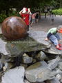 Garden ball fountains