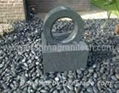 Stone wheel fountains,granite wheel water fountains