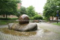 Stone ball fountains 4