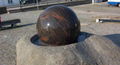 marble ball water feature sphere fountains Granit Kugelbrunnen 3