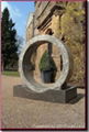 stone water wheel fountain