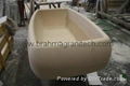 sandstone bathroom bathtub and marble bathtub