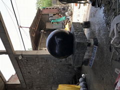 Backyard Stone Ball Water Feature, Natural Rock Ball Fountain