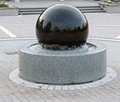 Rotating Granite Stone Ball, Large Revolving Ball, Moving Spinning Stone Balls 1